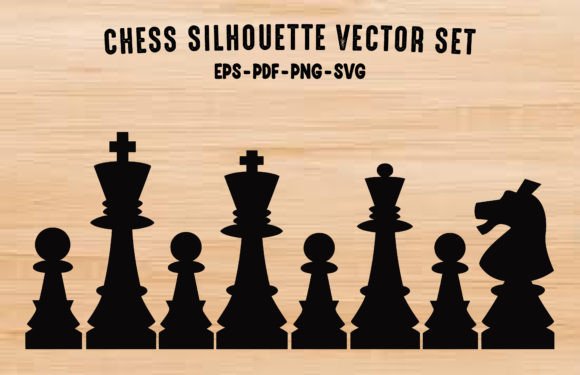 Board Game Silhouettes Graphics for Etsy & Print-on-Demand Sellers