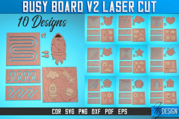 Busy Board Laser Cut SVG Baby Game V.2: A Designer’s Honest Review for Real Embroidery Use