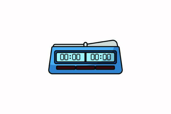 Game Clock Chess Sport Icon: A Strategic Visual Play for Branding and Marketing