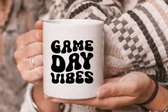 Game Day Vibes Retro SVG Sublimation: Graphics for Print Templates That Bring Craft Energy