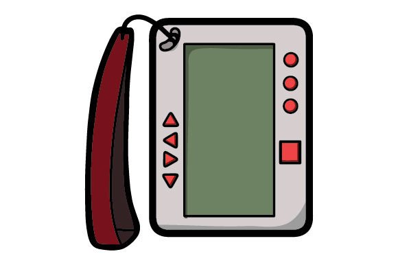 Keychain Russian Blocks Handheld Game – A Versatile Craft Meets Retro Video Game Design for Bloggers & Publishers