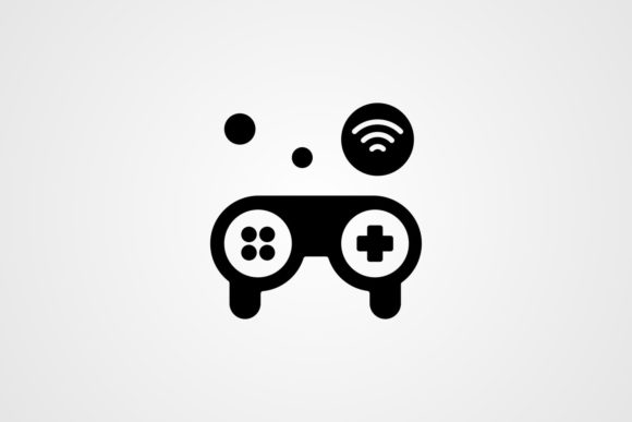 Modern Game Controller Icon for Bold Brand Graphics & Business Packaging